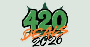 Promotional graphic for 420 deals in Ohio 2026
