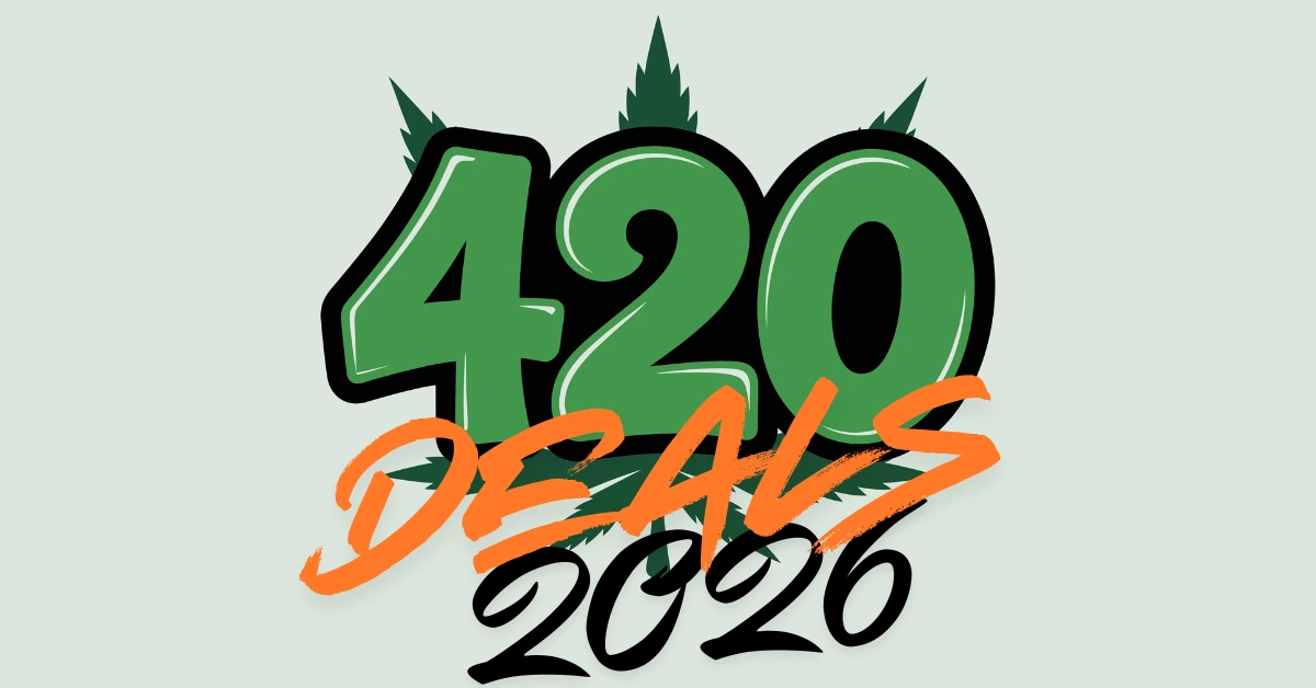 Promotional graphic for 420 deals in Ohio 2026