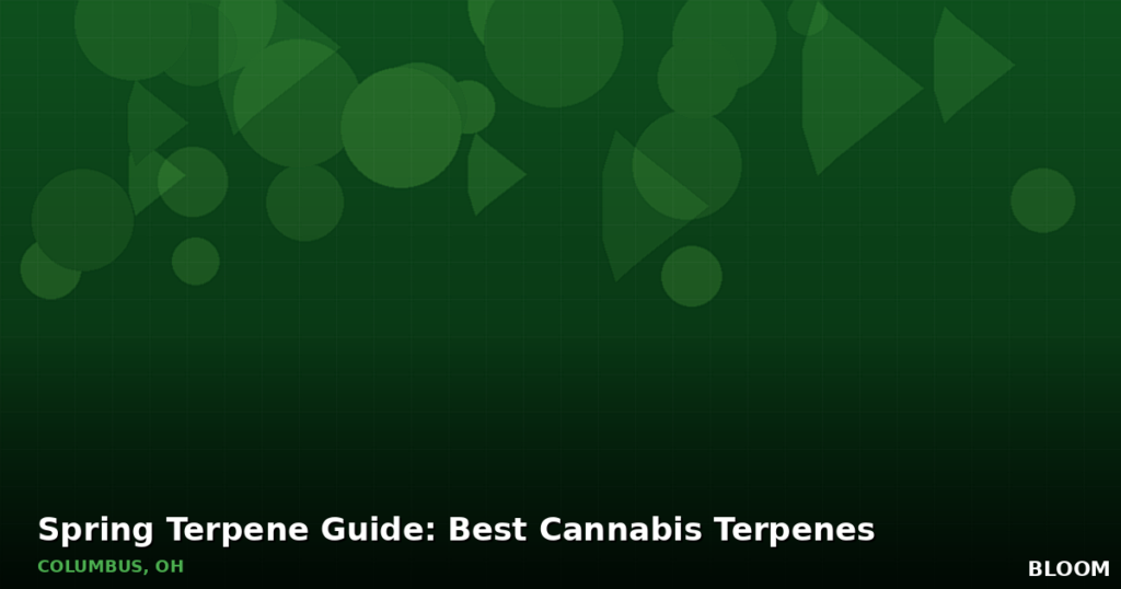 Guide to cannabis terpenes in Columbus Ohio