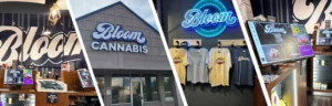 Bloom Cannabis West Columbus Dispensary images of exterior and interior